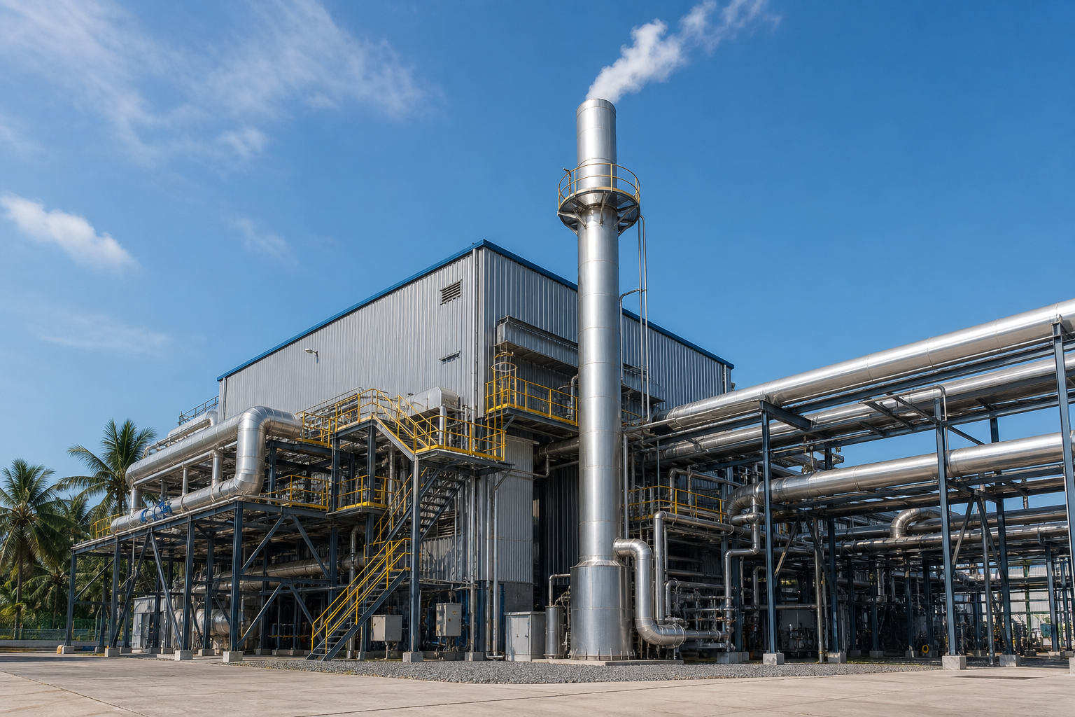 Steam plant training at STEAM PRO COMPETENCY, Senai